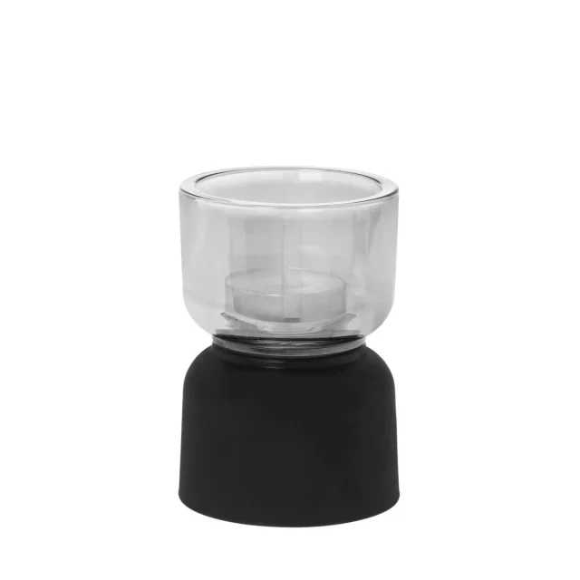 Riverdale Windlicht Lucy Smoke 18 Cm